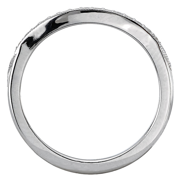 Round Matching Wedding Band