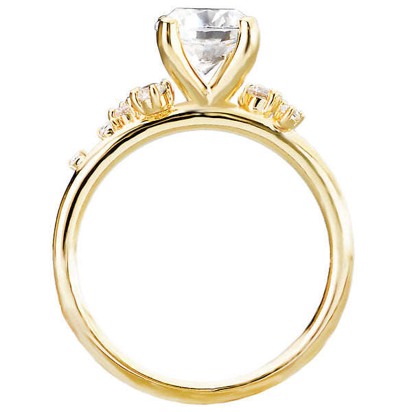 Oval Diamond Semi-Mount Engagement Ring