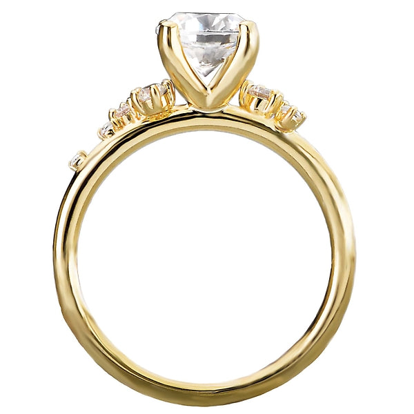 Round Diamond Semi-Mount Engagement Ring