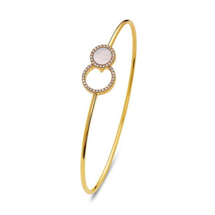 14K Yellow Gold Bangle