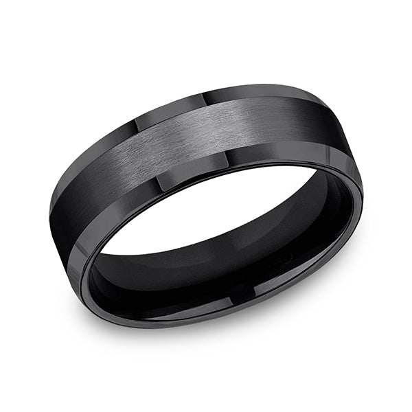 Titanium Men's Wedding Band - CF67416B