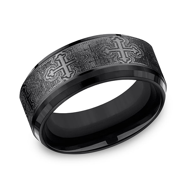 Titanium Men's Wedding Band - CF69100B