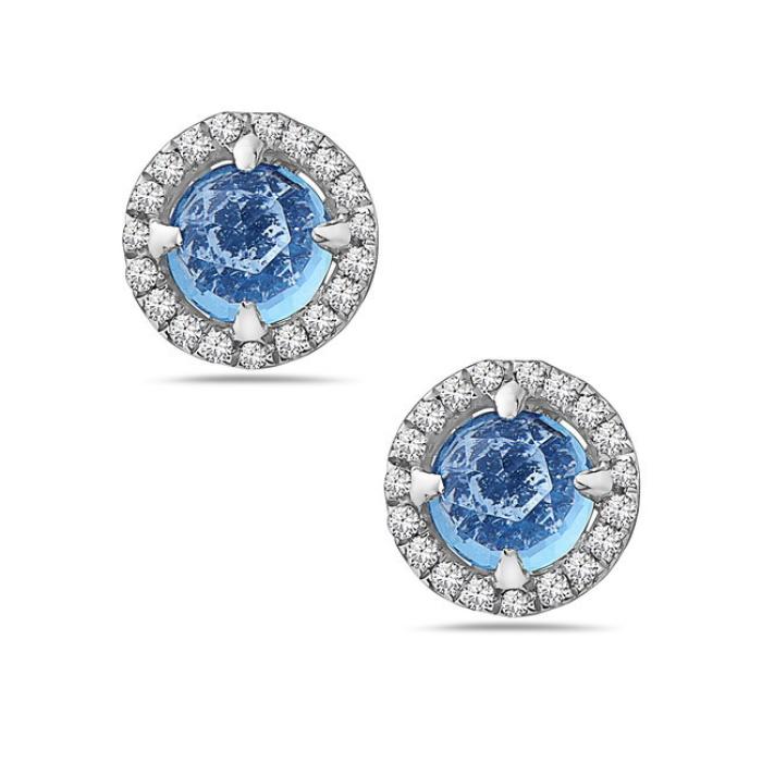 14K White Gold Earrings