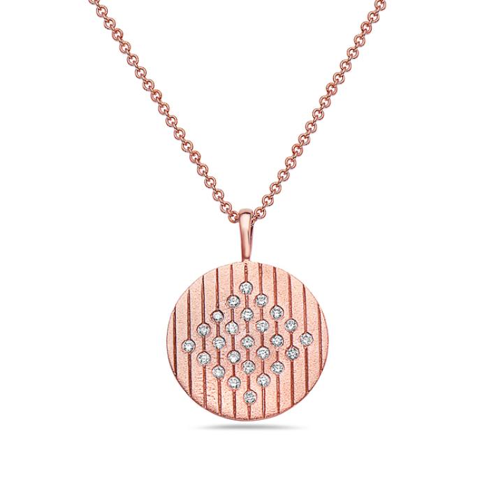 14K Rose Gold Pendant