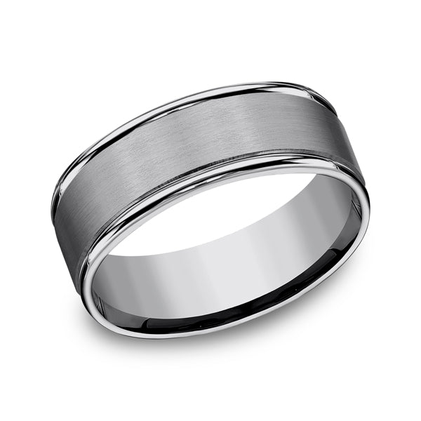 Tungsten Men's Wedding Band - RECF7802