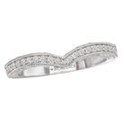 Round Curved Wedding Band