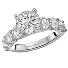 Round Classic Semi-Mount Diamond Ring