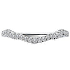 Round Curved Wedding Band