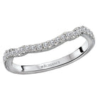 Round Curved Wedding Band