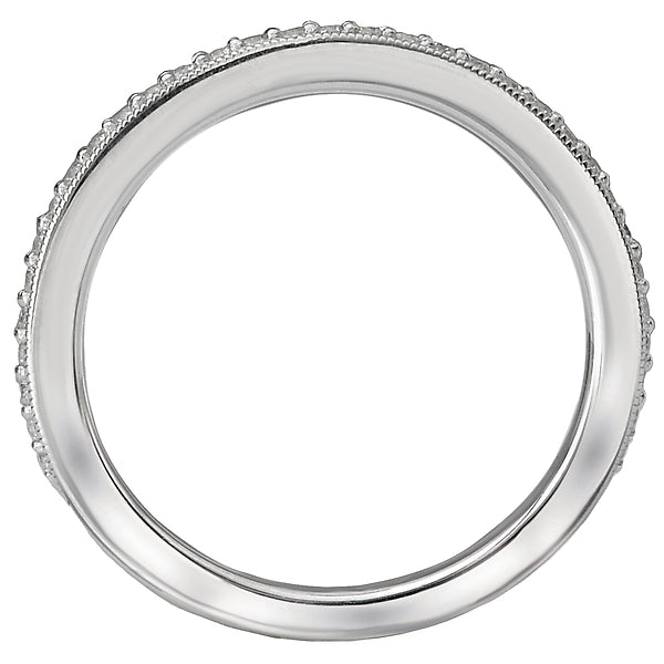 Round Matching Wedding Band