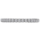 Round Diamond Wedding Band