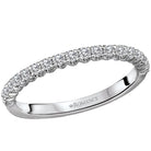 Round Diamond Wedding Band