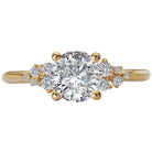 Round Diamond Semi-Mount Engagement Ring
