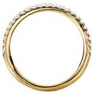 Round Diamond Wedding Band