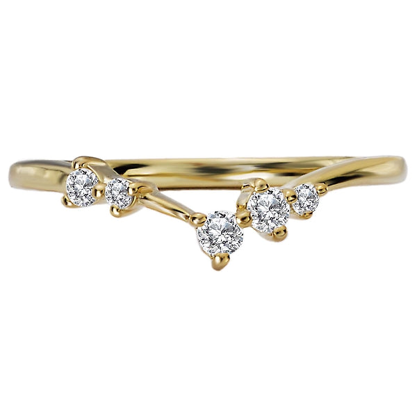 Round Diamond Wedding Ring