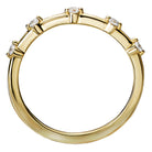 Round Diamond Wedding Band