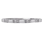 Baguette Diamond Wedding Band