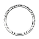 Round Diamond Wedding Band