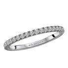Round Diamond Wedding Band