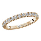 Round Diamond Wedding Band