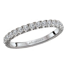 Round Diamond Wedding Band