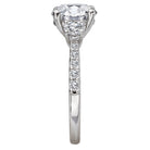 Round Diamond Semi-Mount Engagement Ring