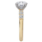 Round Diamond Semi-Mount Engagement Ring