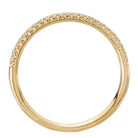 Round Straight Diamond Wedding Band