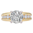 Round Semi-Mount Diamond Engagement Ring