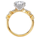Round Semi-Mount Diamond Engagement Ring