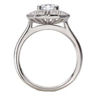 Round Semi-Mount Diamond Engagement Ring