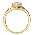 Marquise Split Shank Semi-Mount Diamond Engagement Ring