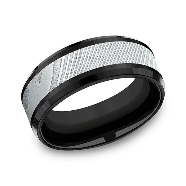 Titanium Men's Wedding Band - CF108814