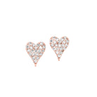 valentines diamond studs
