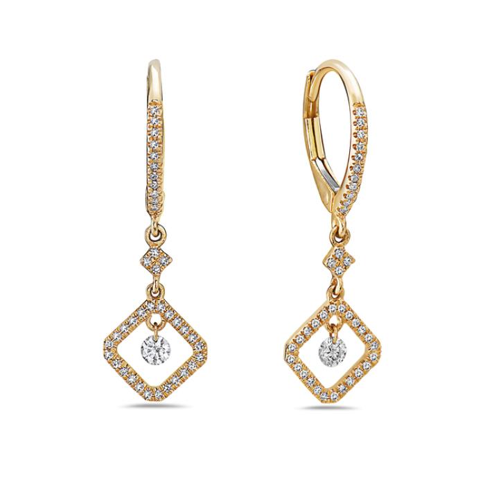 14K Yellow Gold Earrings