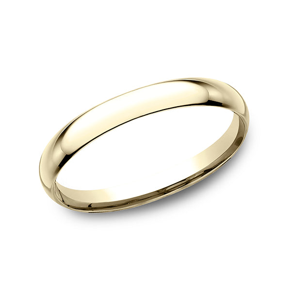 14K Yellow Gold Men's Wedding Band - LCF120