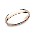 14K Rose Gold Men's Wedding Band - LCF125
