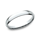 14K White Gold Men's Wedding Band - LCF125