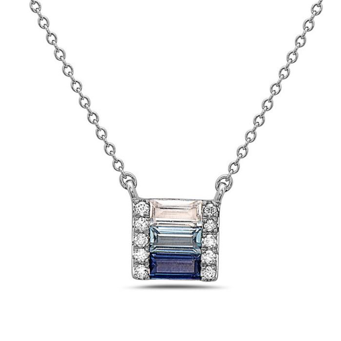 14K White Gold Necklace