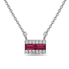 14K White Gold Necklace