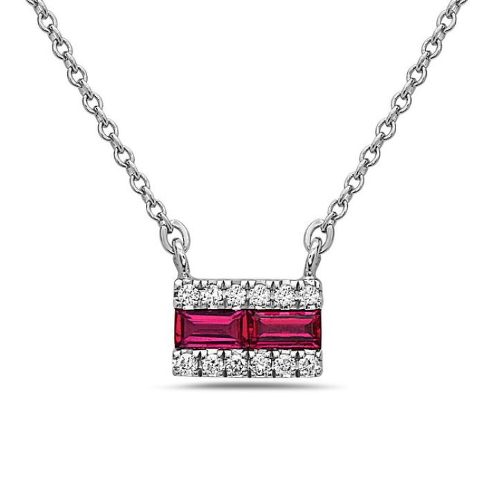 14K White Gold Necklace