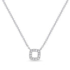 14K White Gold Necklace