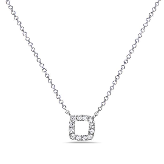 14K White Gold Necklace