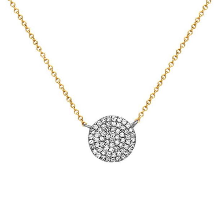 14K Yellow & White Gold Necklace