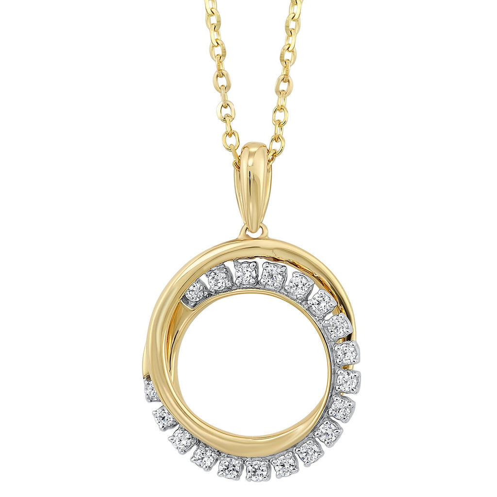 double eternity necklace