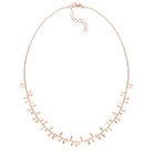 14kt Gold Chain Polished 1.5" Extender Petal Necklace with Lobster Clasp