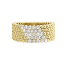 14kt yellow gold diamond 1/2ctw ring