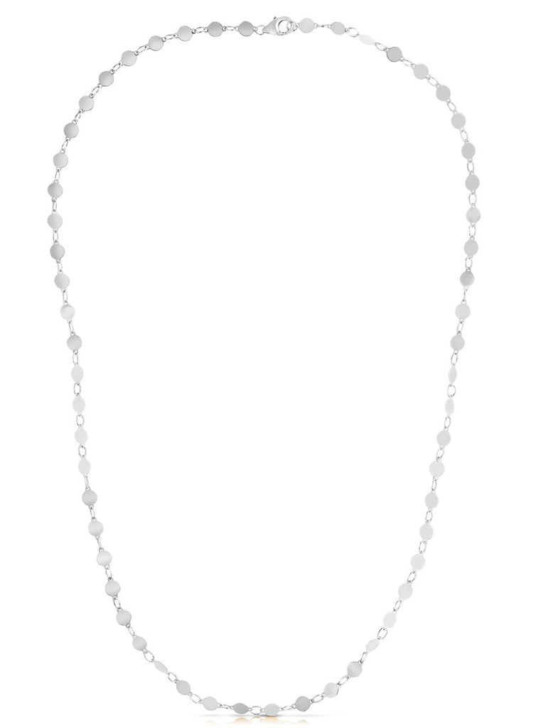 Polished Pebble Necklace with Lobster Clasp