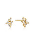 cluster stud earrings
